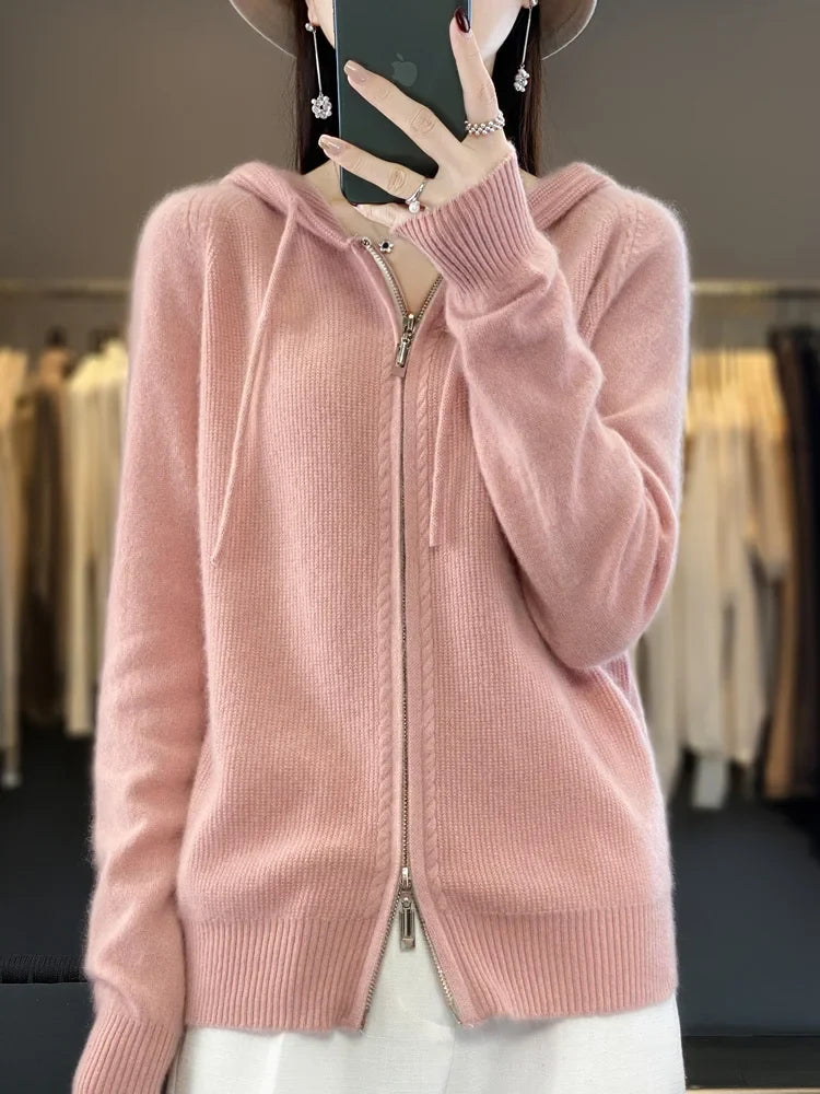 Elegant en comfortabel damesvest, dik en warm, perfect voor stijlvolle wintermode.