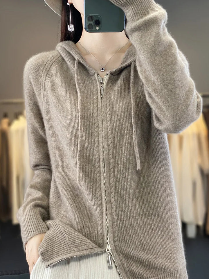 Veelzijdig dames wintervest, dik en warm, creëert een comfortabele en elegante winterlook.
