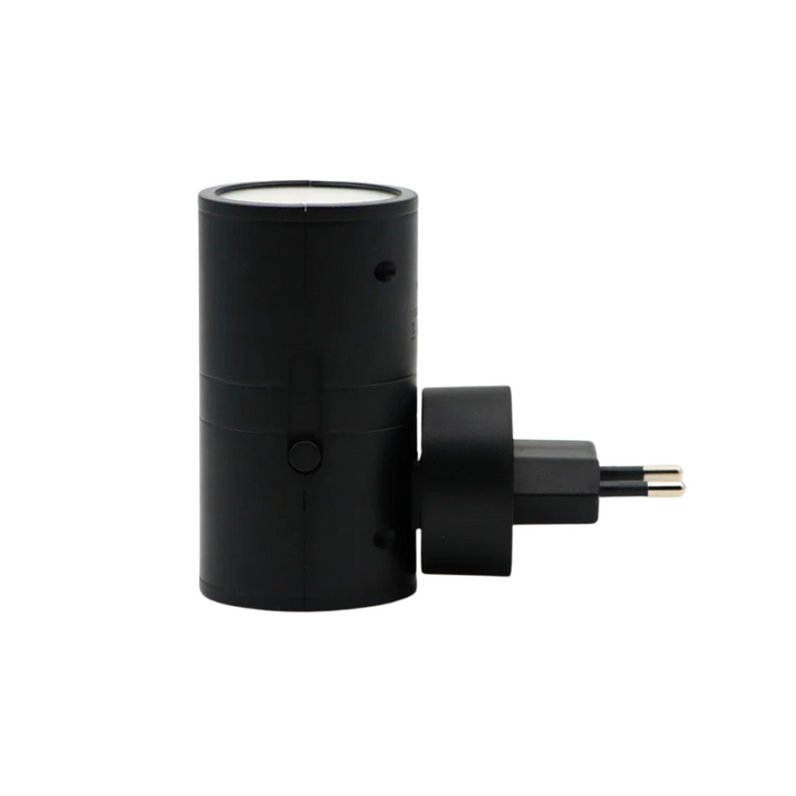 "Dimbare LED tafellamp met modern design, zwarte of witte kleur, elegantie, en traploze helderheidsaanpassing."