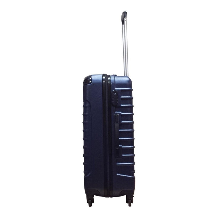Elegant donkerblauwe 2-delige ABS kofferset Palermo, robuust & stijlvol. Jouw perfecte vakantie reiskoffer set.