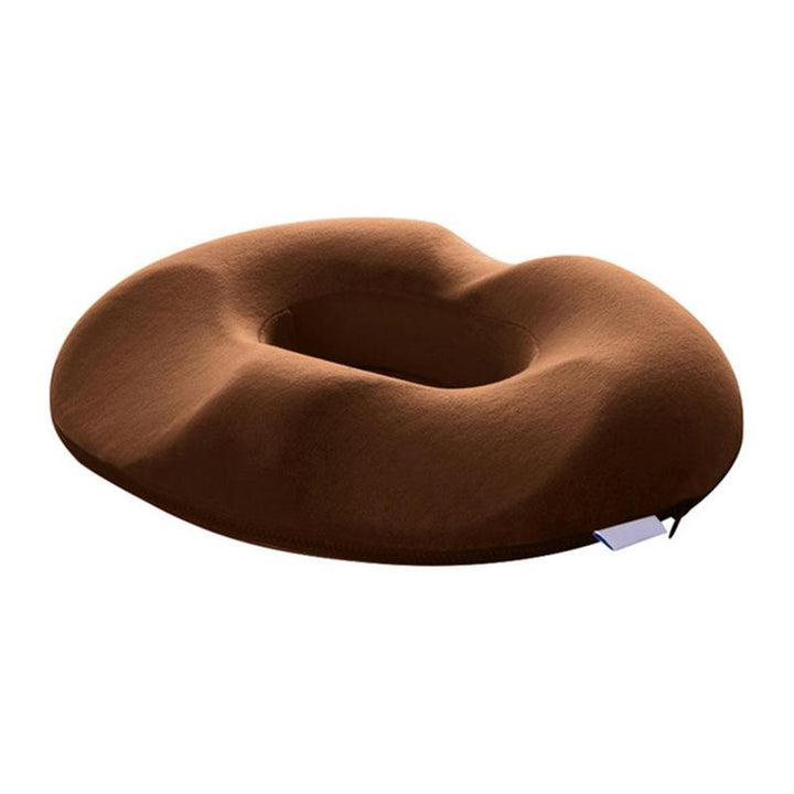 Donut kussen voor stuitpijn, traagschuim, cirkelvorm, blauw, ondersteunend en comfortabel, geschikt voor stoelen.