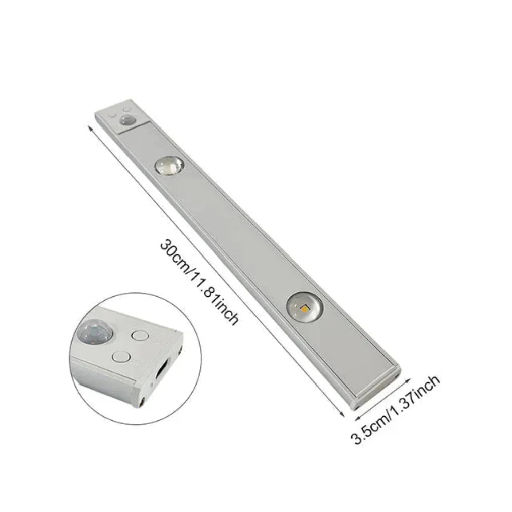 Veelzijdig draadloos LED licht met bewegingssensor, zorgt voor extra veiligheid en gemak overal.