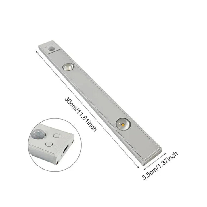 Veelzijdig draadloos LED licht met bewegingssensor, zorgt voor extra veiligheid en gemak overal.