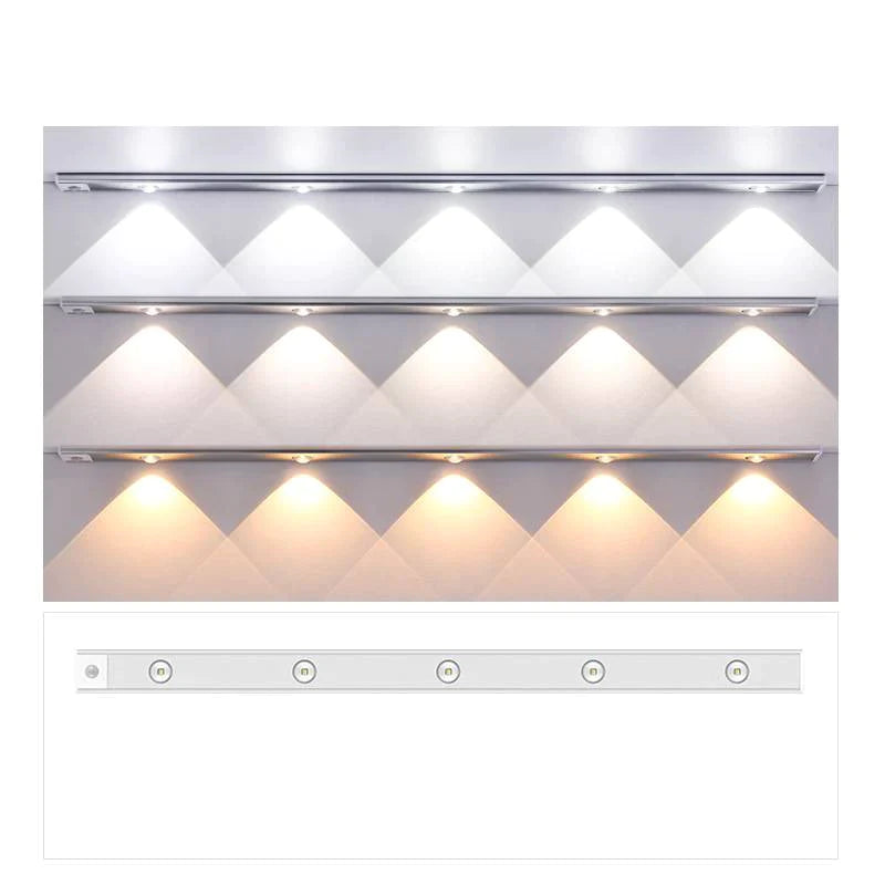 Compacte draadloze LED wandlamp, oplaadbaar en perfect voor extra sfeerverlichting