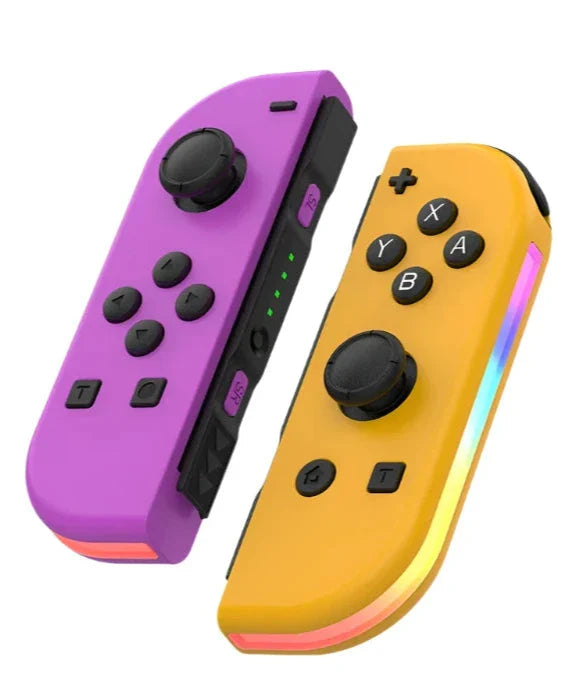 Nintendo Switch draadloze controller met HD-vibratie, RGB LED-verlichting en turbo-functie.