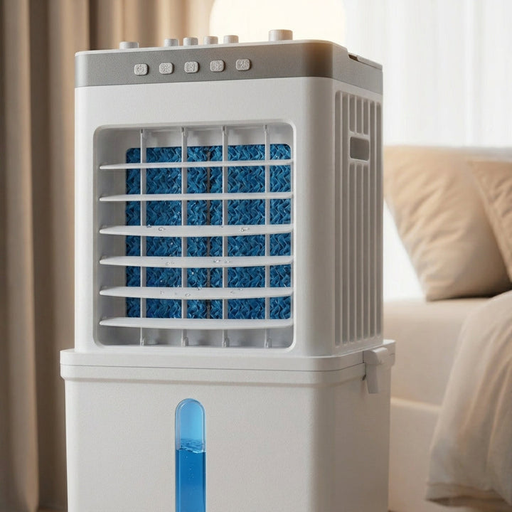 Draagbare 3-in-1 airco: luchtkoeler, ontvochtiger, ventilator voor huis/kantoor. Energiezuinige klimaatbeheersing.