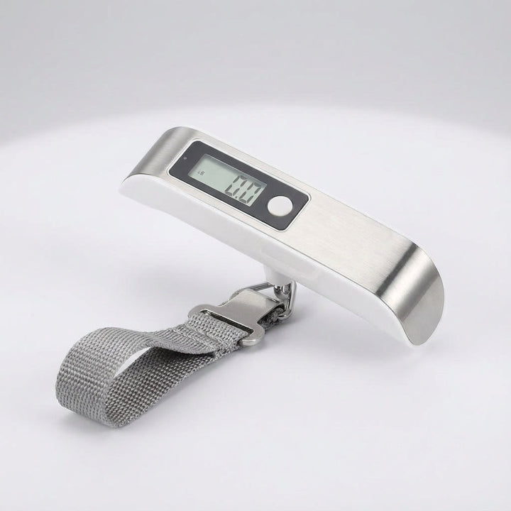 TravelWeigh digitale handweegschaal, een betrouwbaar en compact reisaccessoire voor bagage.