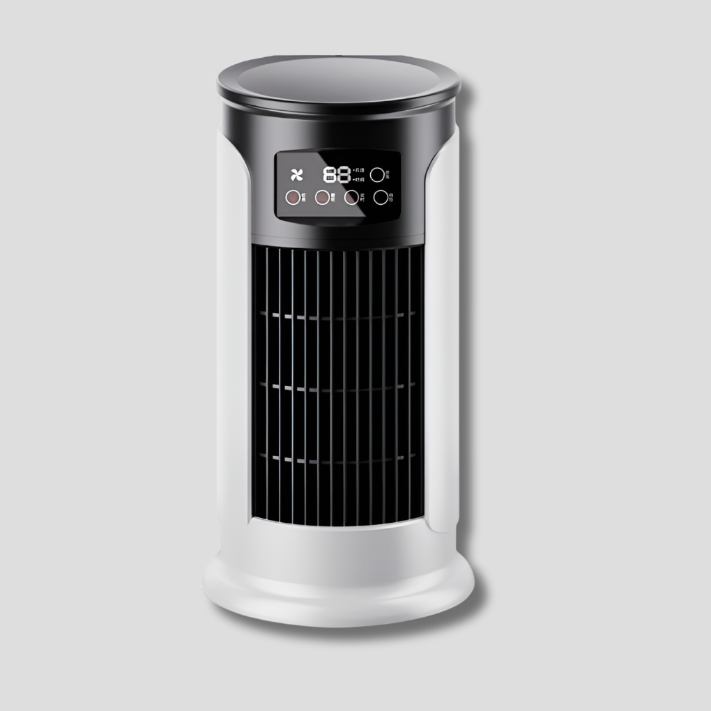 Draagbare luchtkoeler met ventilator voor thuis & kantoor, biedt snelle zomerverfrissing en koeling.