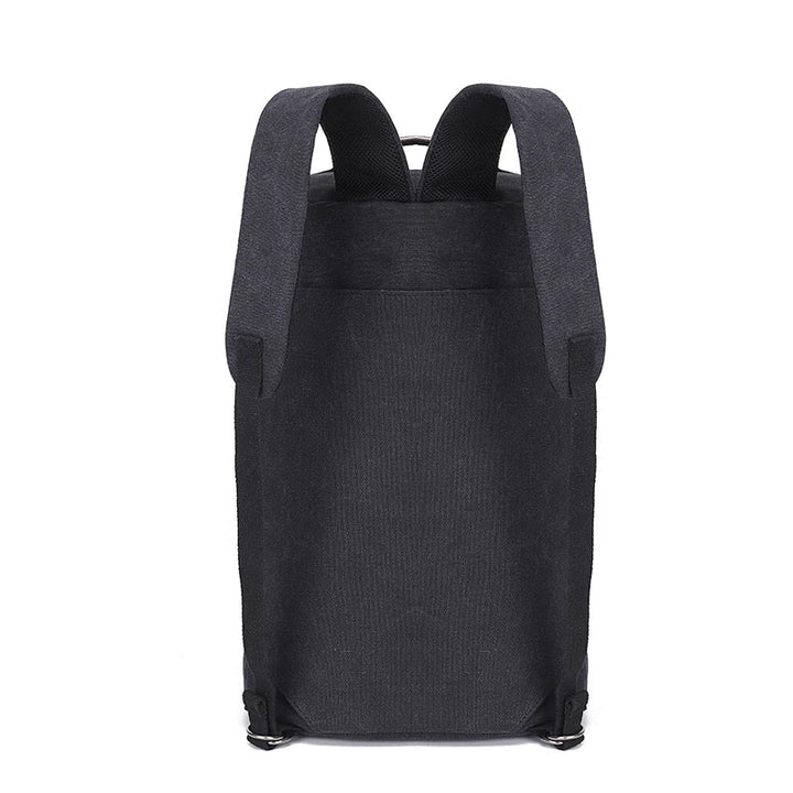 Praktische unisex canvas reisrugzak, biedt veel ruimte voor bagage, reizen en outdoor benodigdheden.
