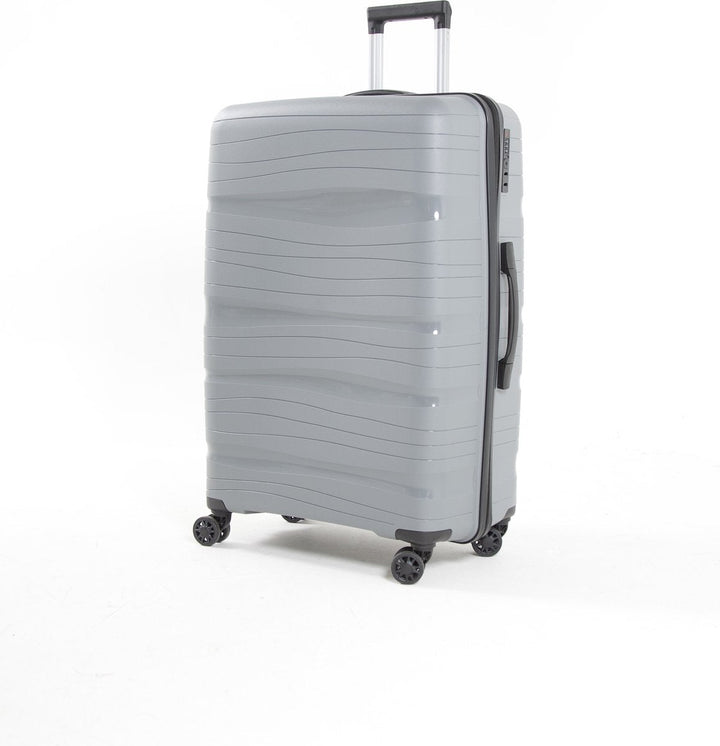 Complete reiskoffer Oslo, duurzame PP bagage met TSA slot voor veilige en stressvrije vakanties.
