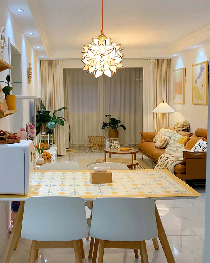 Elegante Hanglamp met Schelp Design