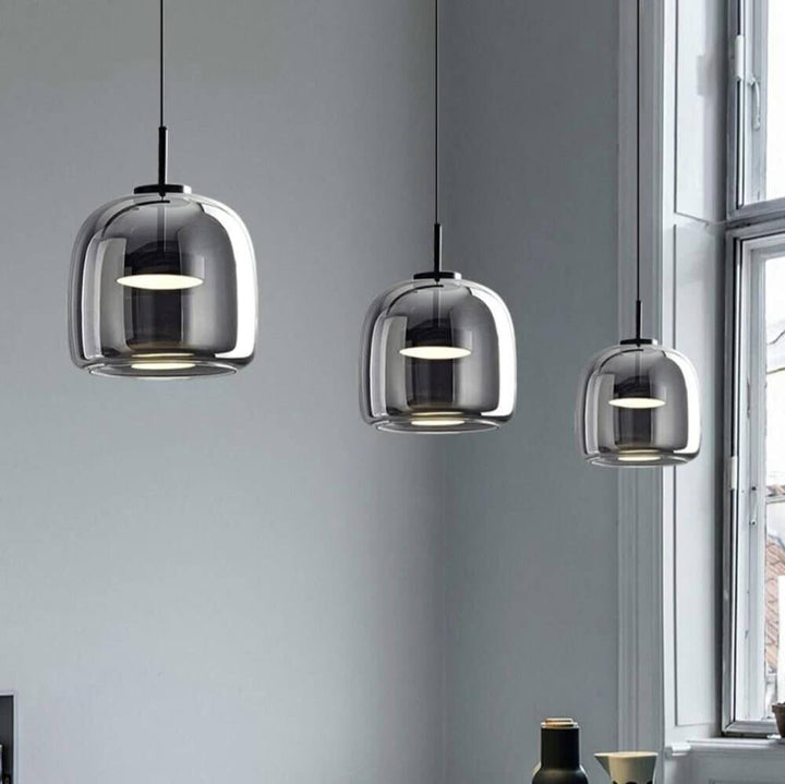 Moderne Glazen Hanglamp - Scandinavisch Design