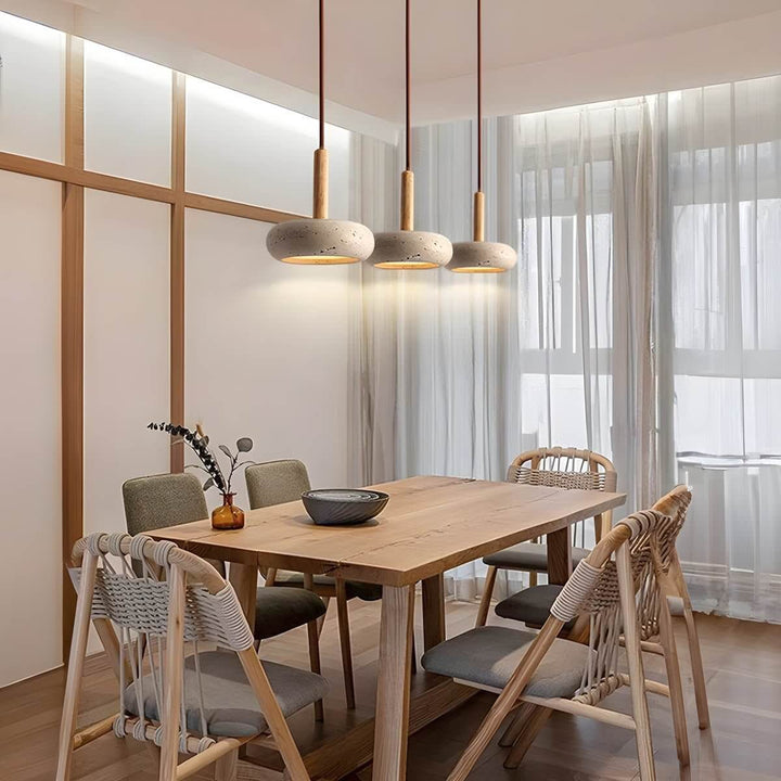 Natuursteen Hanglamp - Elegant & Duurzaam