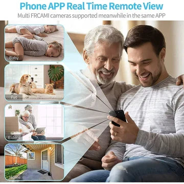 WatchPoint Mini bewakingscamera met helder nachtzicht voor 24/7 beveiliging van huis of kantoor.