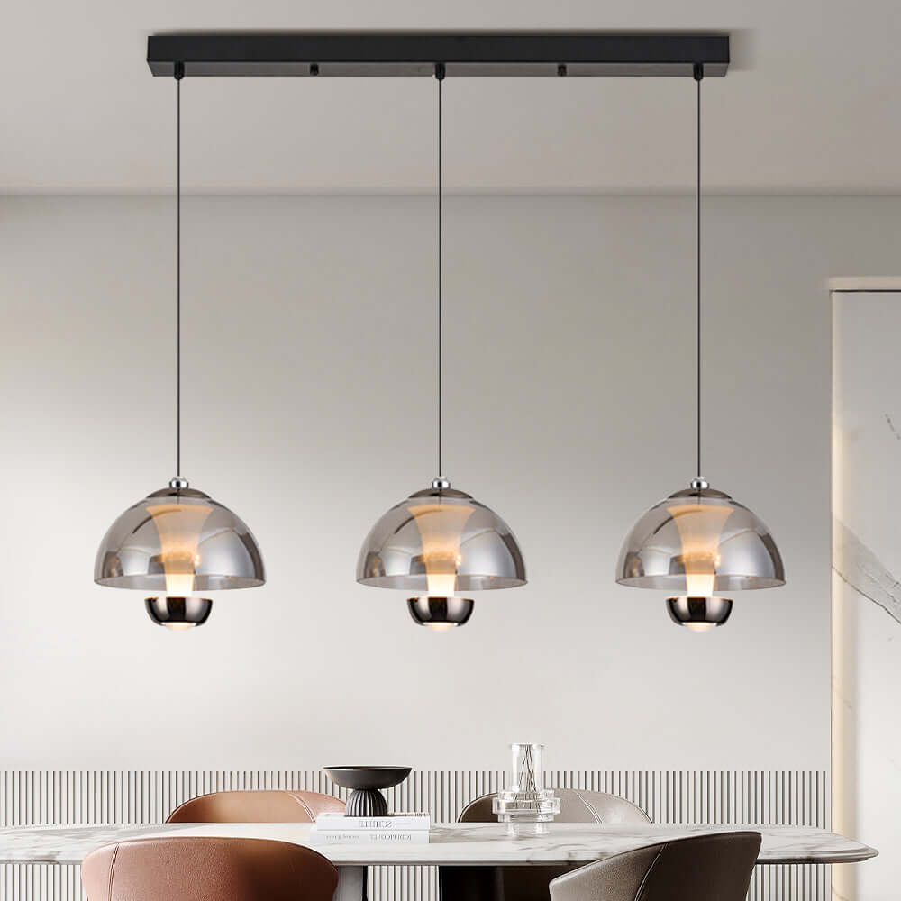 Moderne 3-lichts LED Hanglamp Keuken