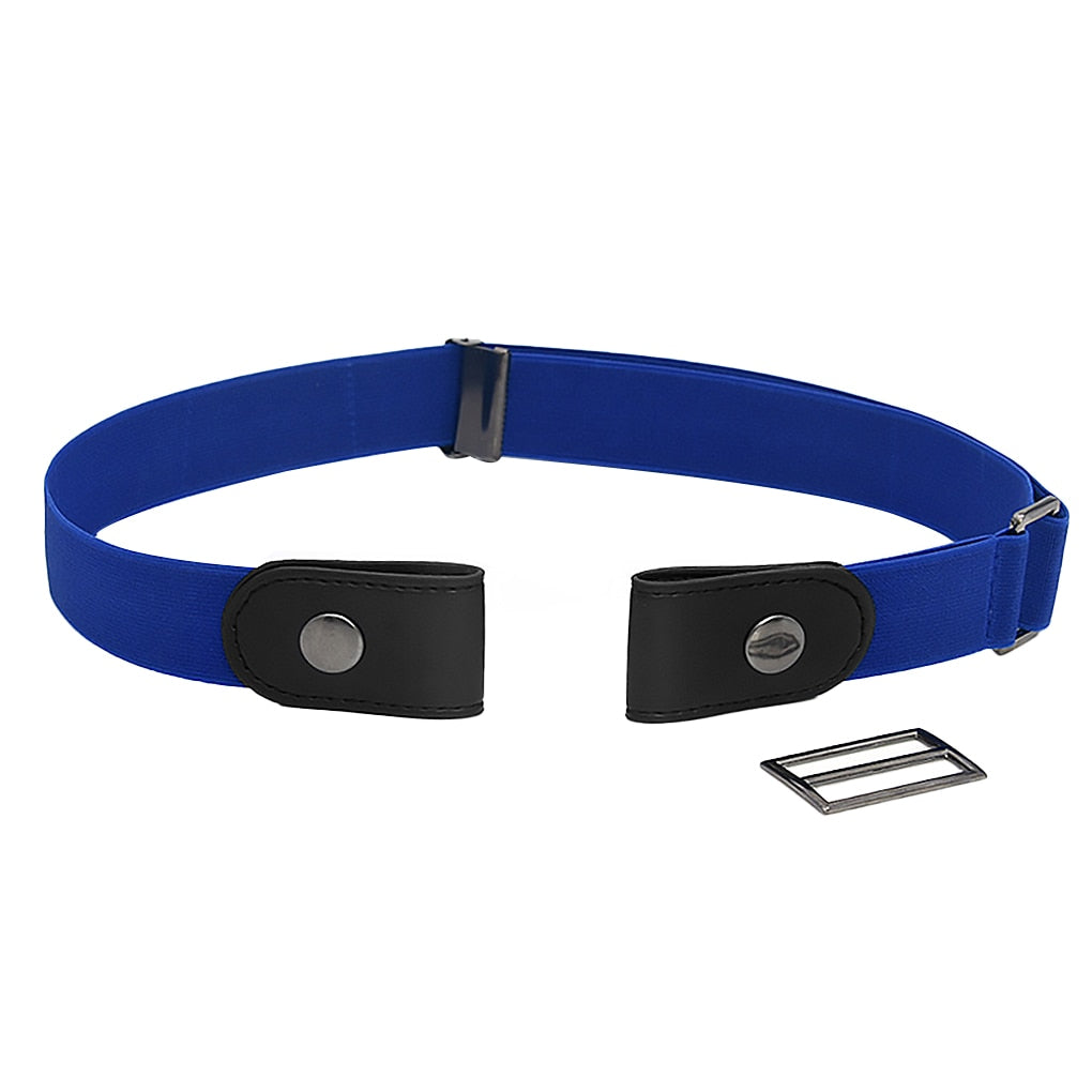 Elastische tailleband zonder gesp voor dames, comfortabel en minimalistisch ontwerp, ideaal voor alledaags gebruik.