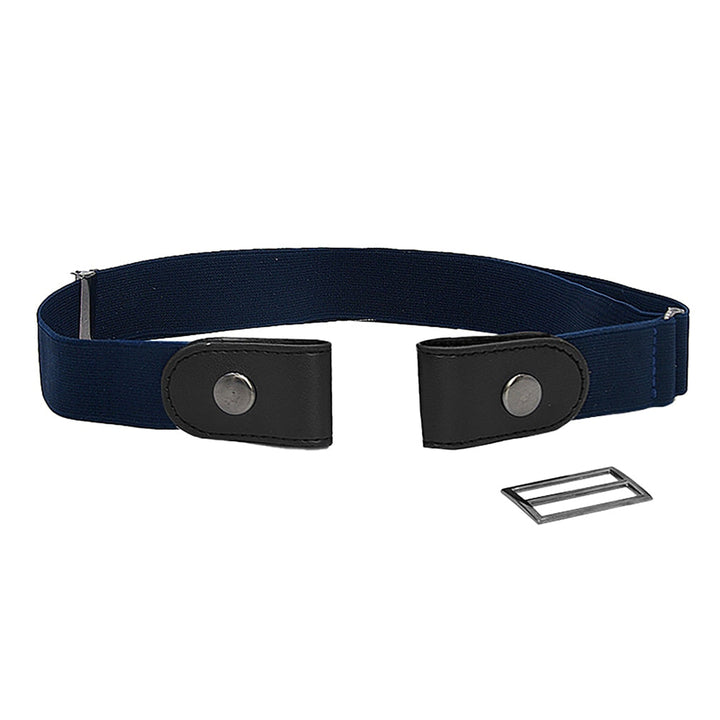 Elastische tailleband zonder gesp voor dames, comfortabel en minimalistisch ontwerp, ideaal voor alledaags gebruik.