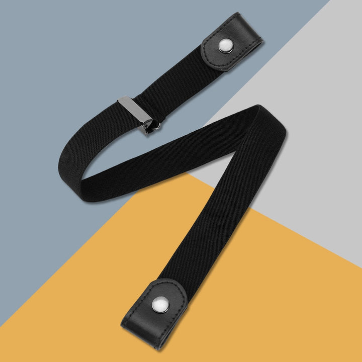 Elastische tailleband zonder gesp voor dames, comfortabel en minimalistisch ontwerp, ideaal voor alledaags gebruik.