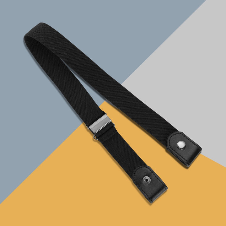 Elastische tailleband zonder gesp voor dames, comfortabel en minimalistisch ontwerp, ideaal voor alledaags gebruik.