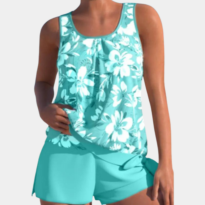 Celestia monokini zwempak voor dames, met figuurcorrigerend effect voor een zelfverzekerde zomer.