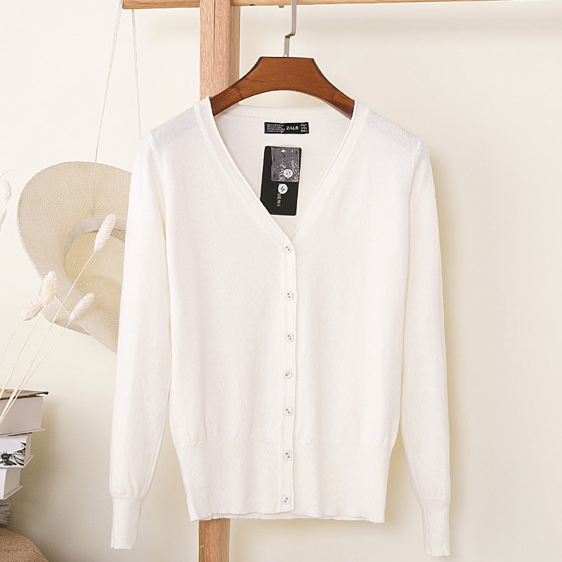 Veelzijdig pastel damesvest, met knoopsluiting en V-hals, voor elke dame.
