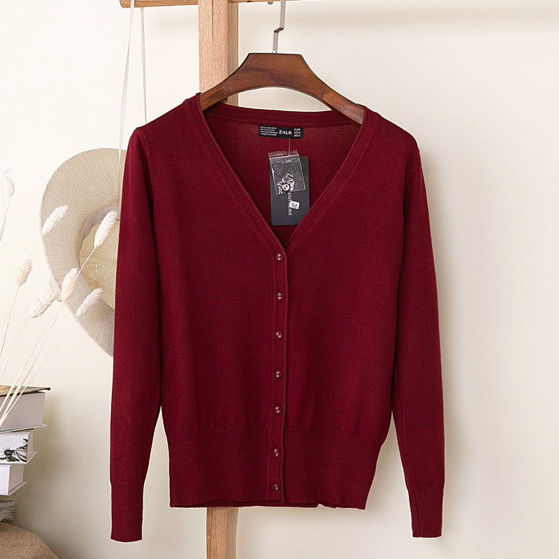 Zomers licht pastel cardigan voor dames, ademend en comfortabel.