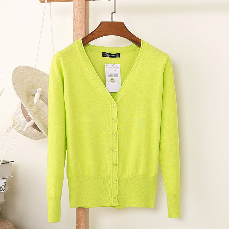 Tijdloos pastel dames cardigan, elegant en comfortabel, met V-hals.
