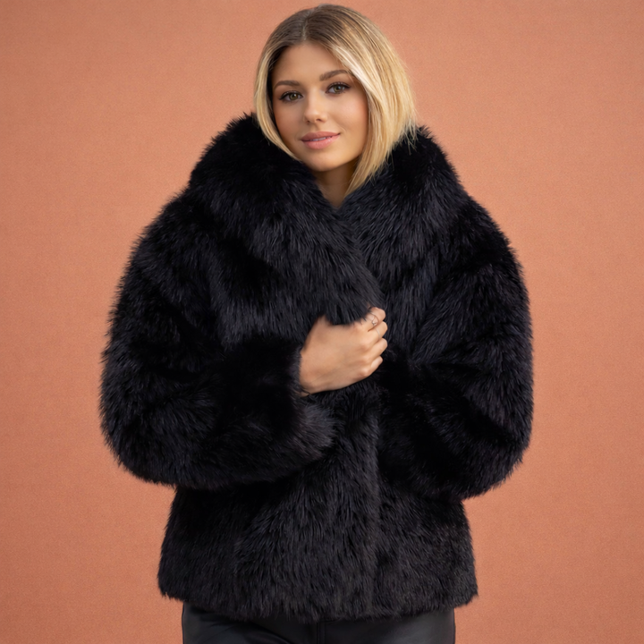 Luxe bondjas voor dames, zeer warme winterjas. Stijlvol en comfortabel, perfect voor elegante damesmode in de winter.