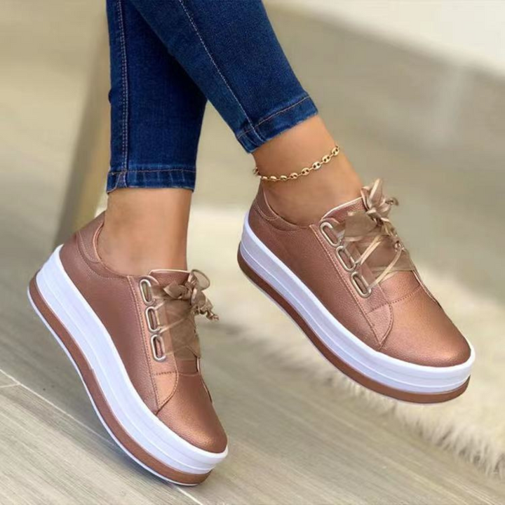Trendy dames comfortschoenen voor verlichting en steun. Elegante orthopedische schoenen met een moderne, casual look.