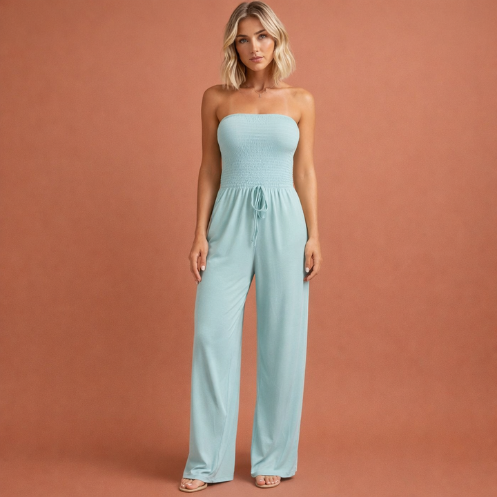 Flatterende elegante jumpsuit voor dames. Ultiem comfort, tijdloze stijl. Voor een chique look elke dag of avond.
