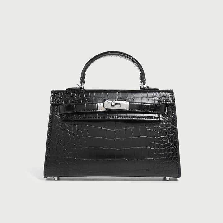 Elegante dames schoudertas van veganistisch leer, ideaal als stijlvolle crossbody of handtas.