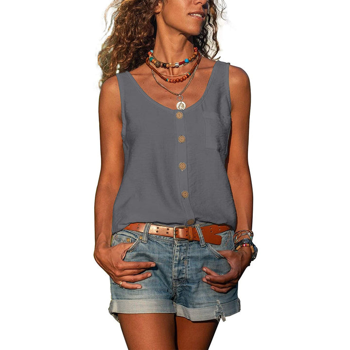 Elegante dames tanktop voor de zomer, ideaal voor festivals. Comfortabel & stijlvol.