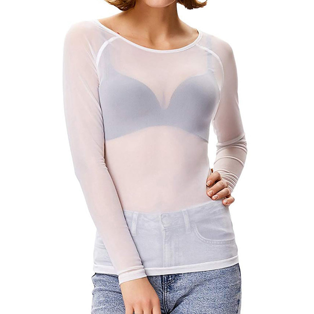Tijdloze elegante dames top met lange mouwen, comfortabele vrouwenkleding voor elke gelegenheid.