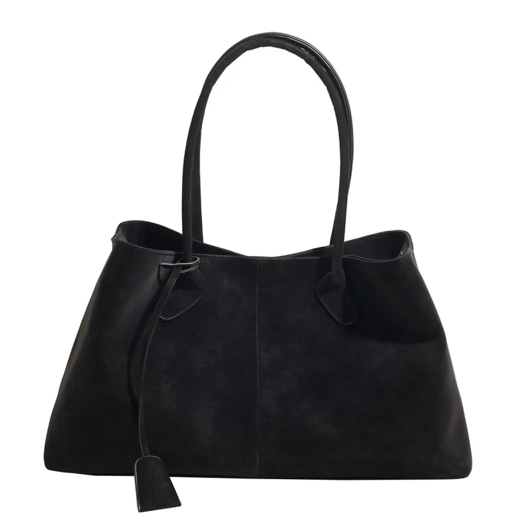 Ruime dames schoudertas, ideale tote tas voor werk of dagelijkse benodigdheden, gemaakt van elegant faux leer.