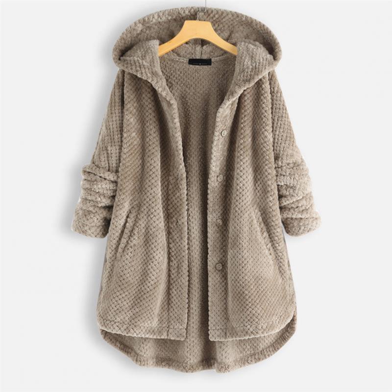 Stijlvolle lange dames winterjas, elegant en warm, een onmisbaar item voor de koude dagen.