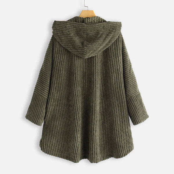 Luxe dames winterjas, warm en modieus, perfecte bovenkleding voor een stijlvolle winter.