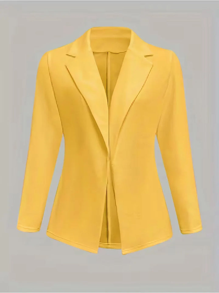 Elegante damesblazer, essentieel voor een tijdloze look en zakelijke stijl.