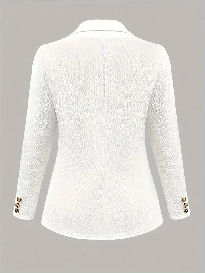 Stijlvolle damesblazer, ideaal voor kantoor en smart casual looks.