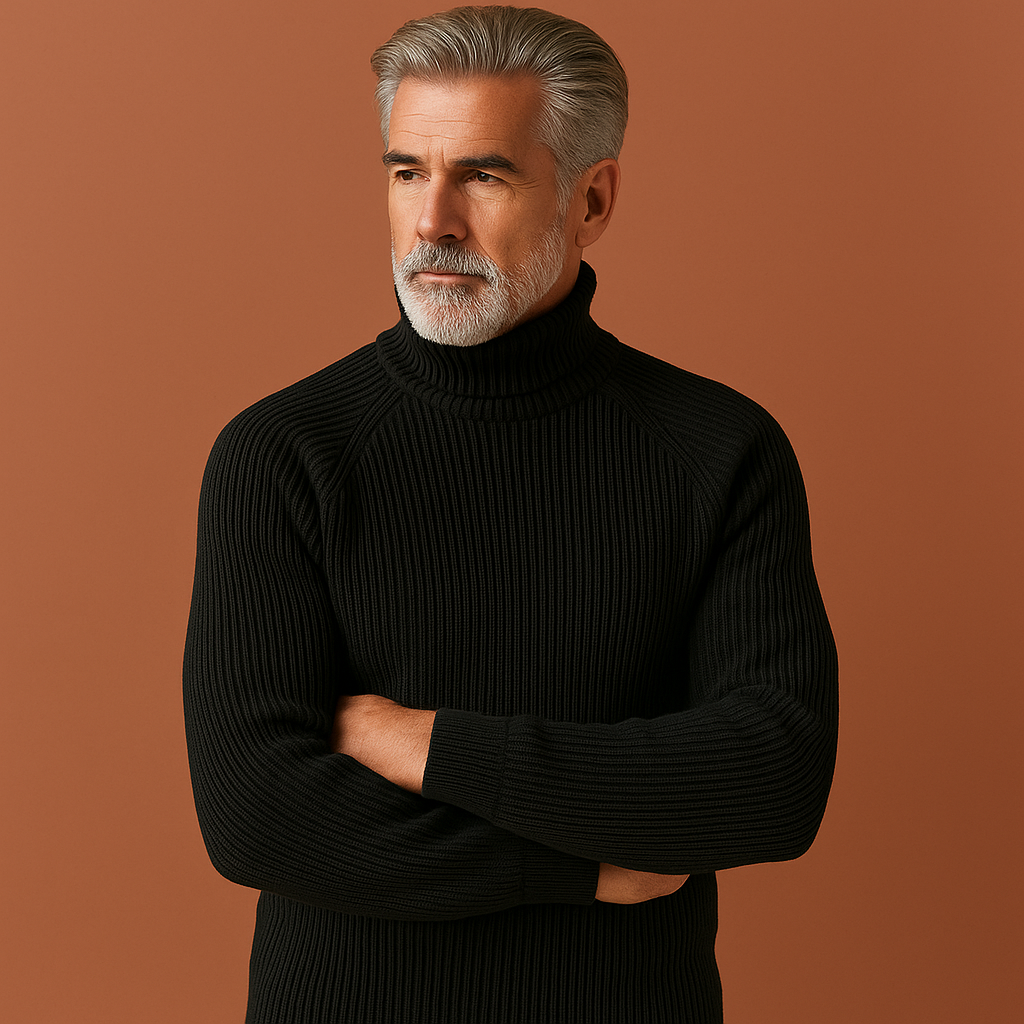 Comfortabele heren coltrui, perfecte herfsttrui en warme wintertrui voor een stijlvolle, veelzijdige look.
