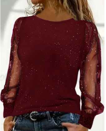 Elegant kanten blouse met verfijnde details, ideaal voor diverse gelegenheden.