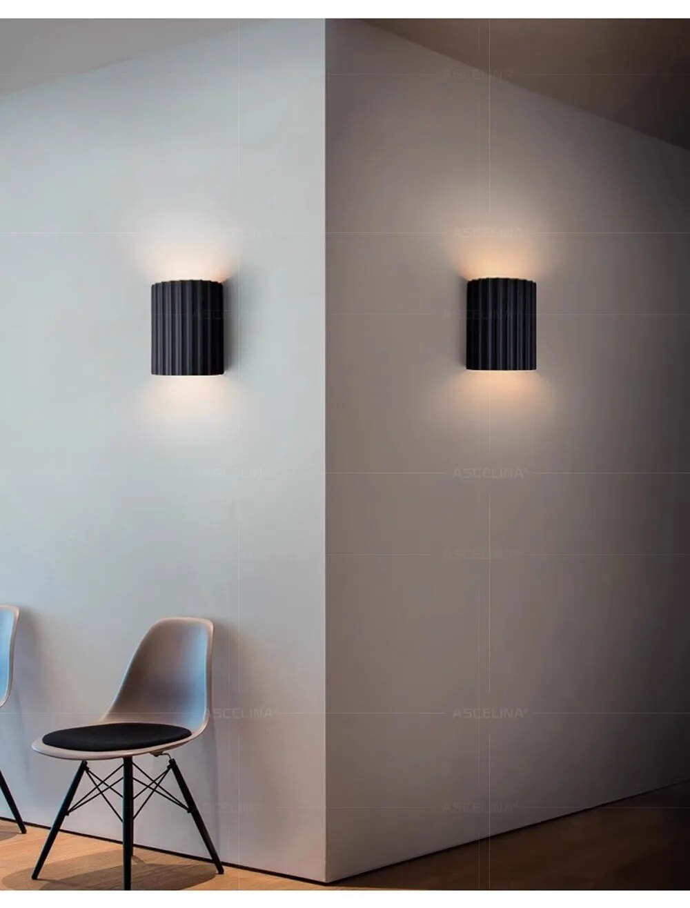 Elegante LED wandlamp met modern design, strakke lijnen en luxe afwerking, ideaal voor elke kamer in huis.