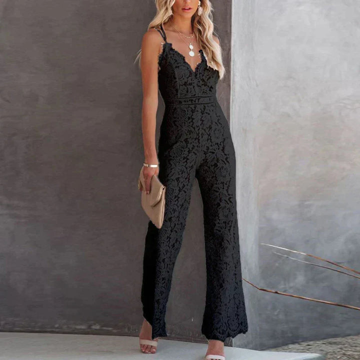Lichtgewicht dames jumpsuit, mouwloos en comfortabel, met een losse pasvorm en wijde broek voor vrouwenkleding.