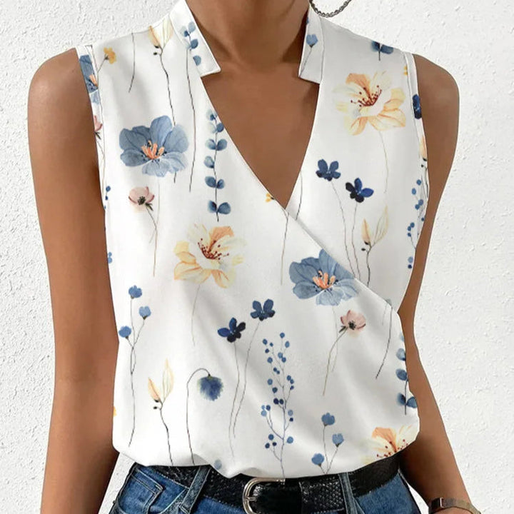 Elegante mouwloze damestop voor elke gelegenheid, verkrijgbaar in diverse kleuren, met moderne stijl en hoogwaardig materiaal