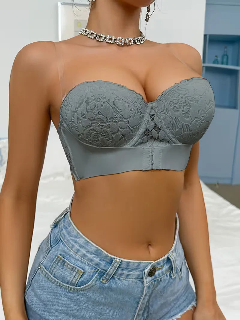 Comfortabele strapless bh, onzichtbaar en ondersteunend voor dames.