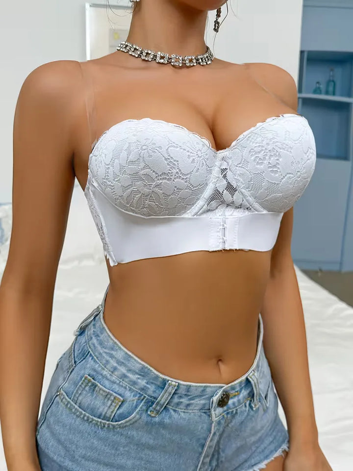 Off-shoulder bh voor dames, onzichtbaar en ondersteunend.