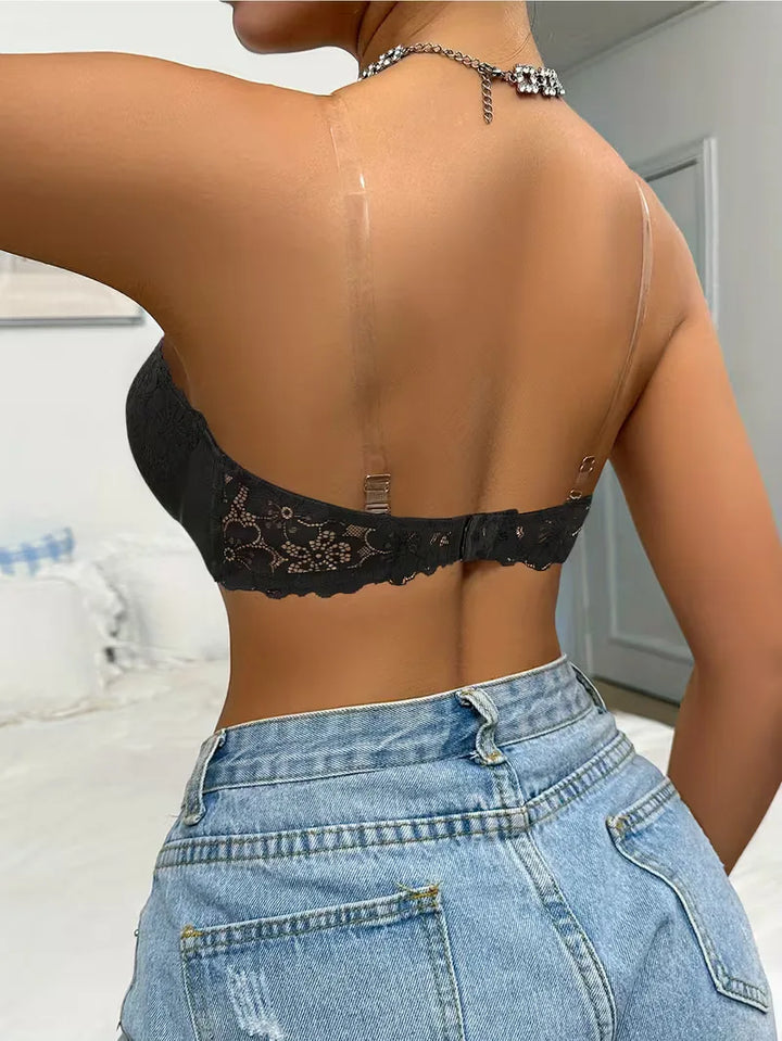 Elegante dames bustier, strapless ontwerp voor feesten.
