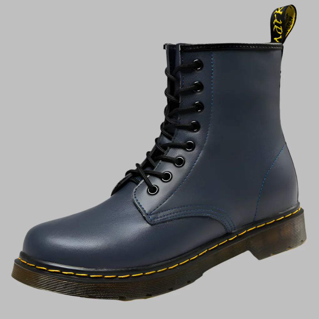 "Elegante veterlaarzen voor dames, klassiek ontwerp met verstelbare veters, subtiele hak en stevige zool, herfst-winter stijl