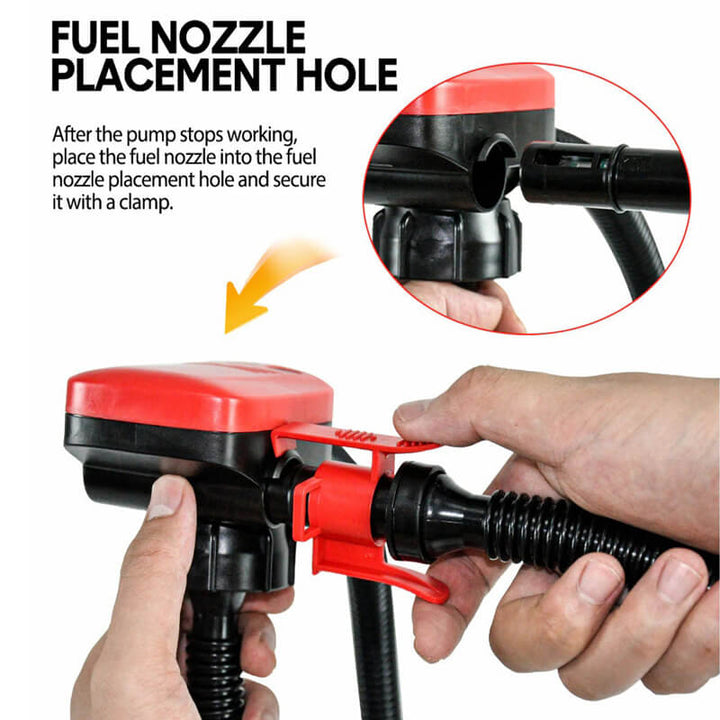 Multifunctionele elektrische pomp: inzetbaar als dieselpomp, benzinepomp en oliepomp voor voertuigen.