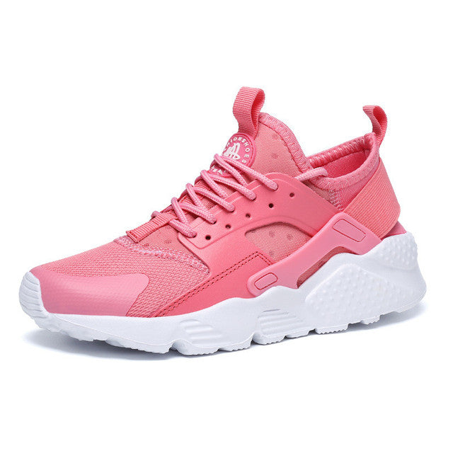"Eline zomer sneakers Huarache stijl, wit, elegante damesschoenen voor comfort en mode op zonnige dagen."