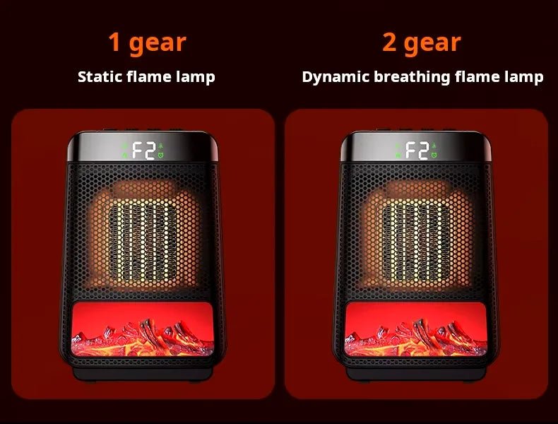 Stijlvolle elektrische kachel: snel warmtecomfort. Energiezuinige verwarming voor een moderne woonkamer.